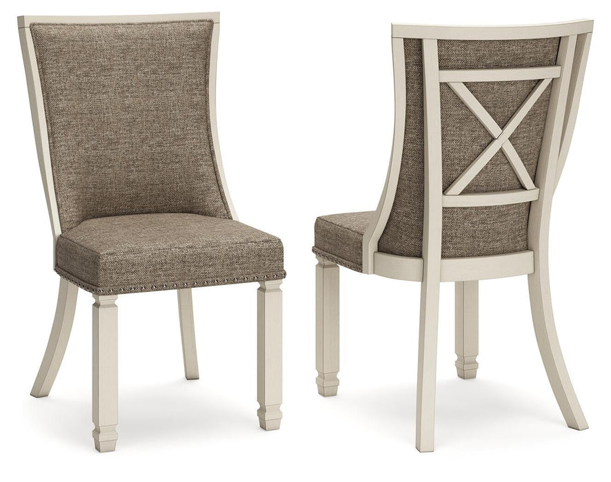 Ashley Express - Bolanburg Dining UPH Side Chair (2/CN) - DecorGalore4U