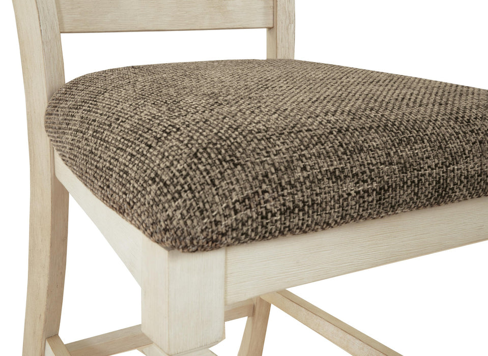 Ashley Express - Bolanburg Upholstered Barstool (2/CN) - DecorGalore4U