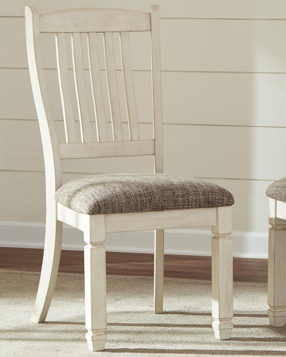 Ashley Express - Bolanburg Dining UPH Side Chair (2/CN) - DecorGalore4U