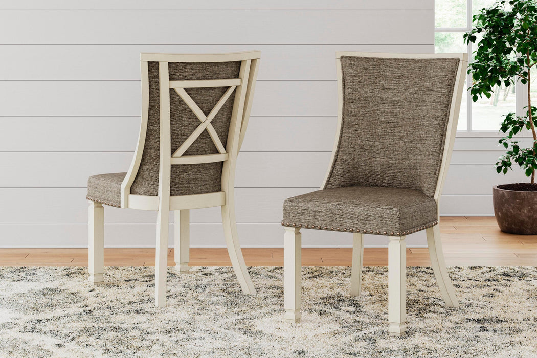Ashley Express - Bolanburg Dining UPH Side Chair (2/CN) - DecorGalore4U