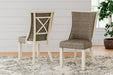 Ashley Express - Bolanburg Dining UPH Side Chair (2/CN) - DecorGalore4U