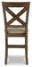 Ashley Express - Moriville Upholstered Barstool (2/CN) - DecorGalore4U
