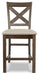 Ashley Express - Moriville Upholstered Barstool (2/CN) - DecorGalore4U