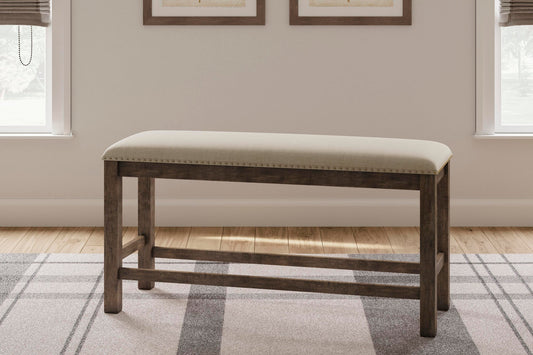 Ashley Express - Moriville Double UPH Bench (1/CN) - DecorGalore4U