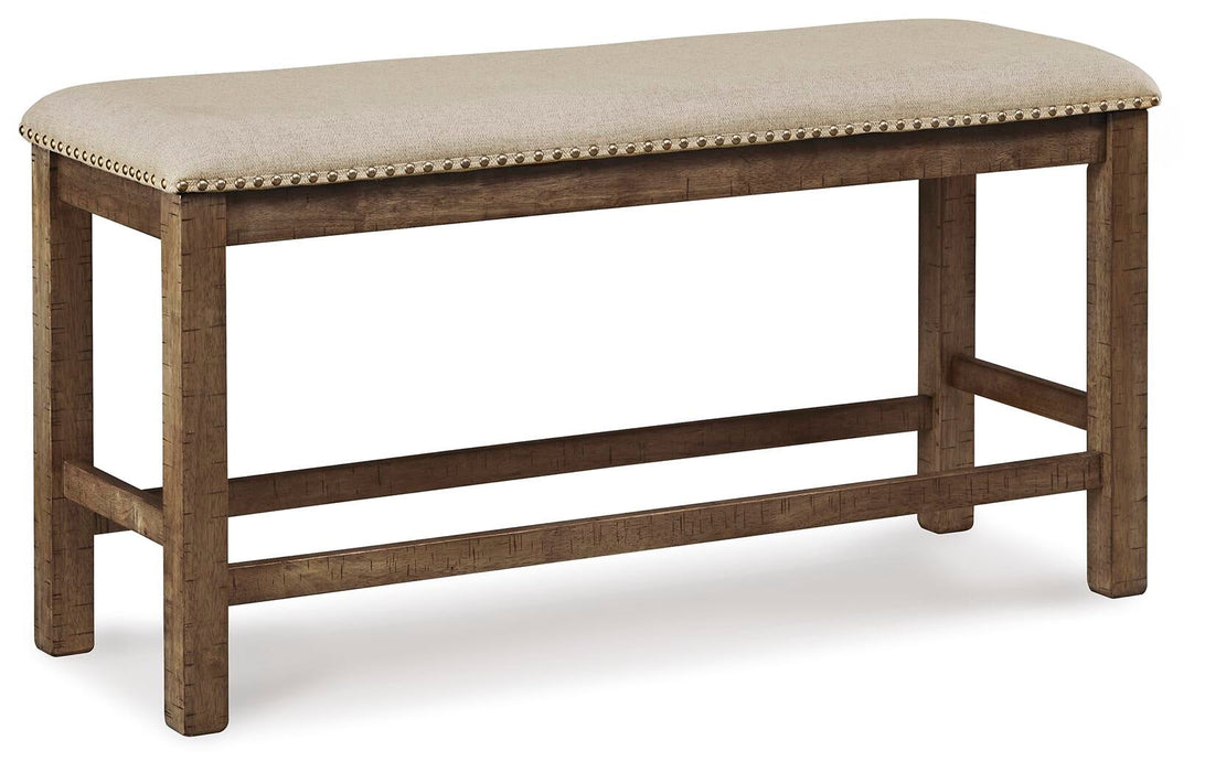 Ashley Express - Moriville Double UPH Bench (1/CN) - DecorGalore4U