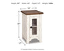 Ashley Express - Wystfield Chair Side End Table - DecorGalore4U