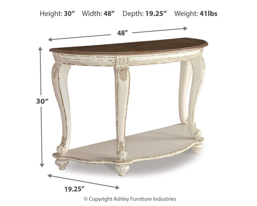 Ashley Express - Realyn Sofa Table - DecorGalore4U