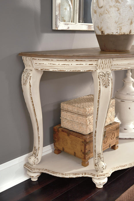 Ashley Express - Realyn Sofa Table - DecorGalore4U