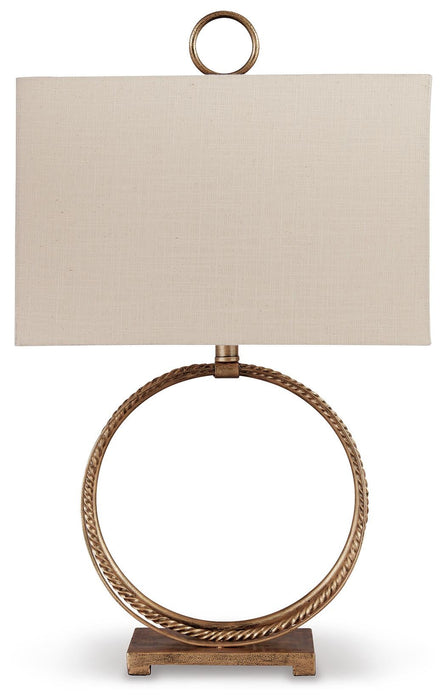 Ashley Express - Mahala Metal Table Lamp (1/CN) - DecorGalore4U