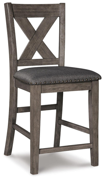 Ashley Express - Caitbrook Upholstered Barstool (2/CN) - DecorGalore4U