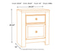 Ashley Express - Paxberry Two Drawer Night Stand - DecorGalore4U