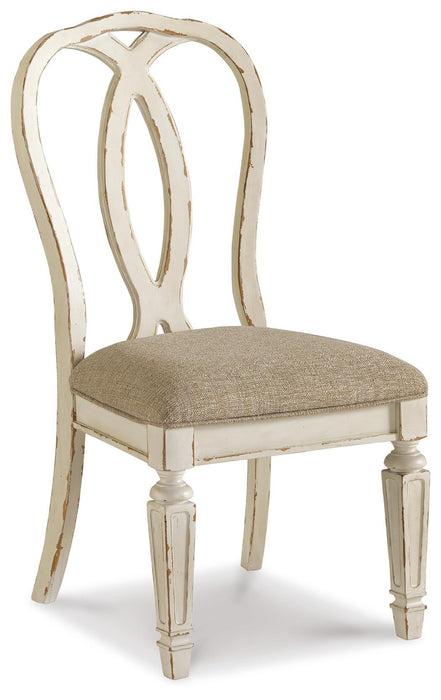 Ashley Express - Realyn Dining UPH Side Chair (2/CN) - DecorGalore4U