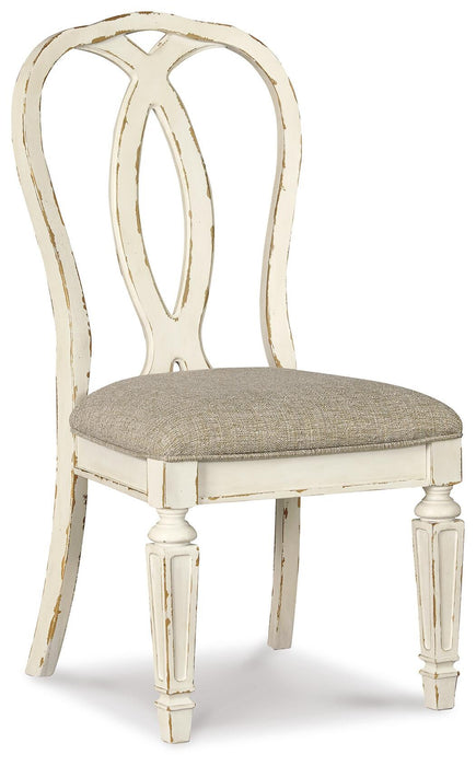 Ashley Express - Realyn Dining UPH Side Chair (2/CN) - DecorGalore4U