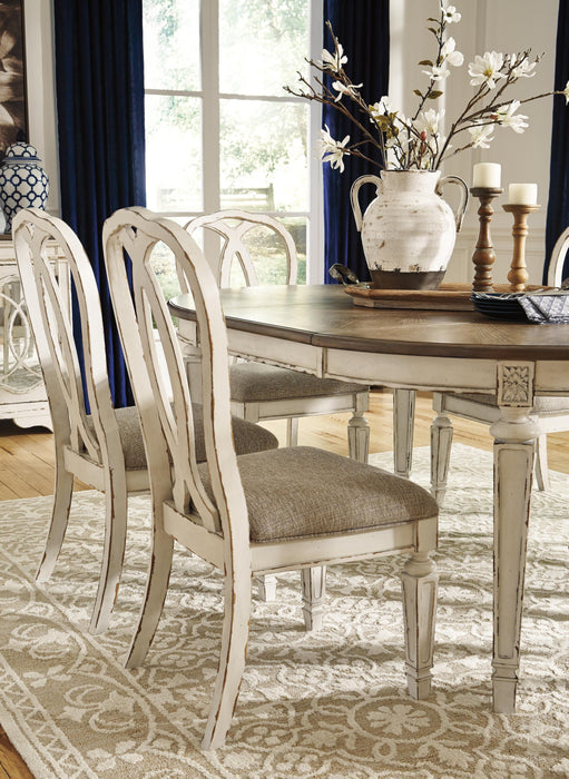 Ashley Express - Realyn Dining UPH Side Chair (2/CN) - DecorGalore4U