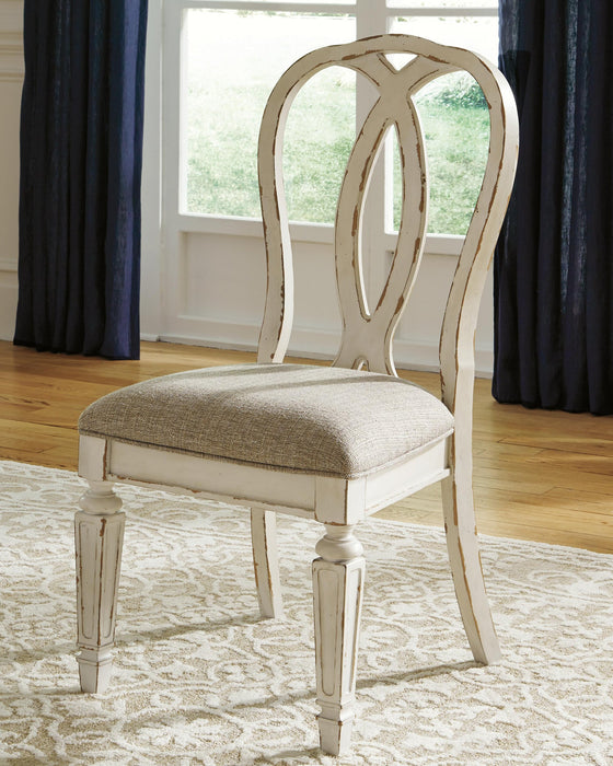 Ashley Express - Realyn Dining UPH Side Chair (2/CN) - DecorGalore4U