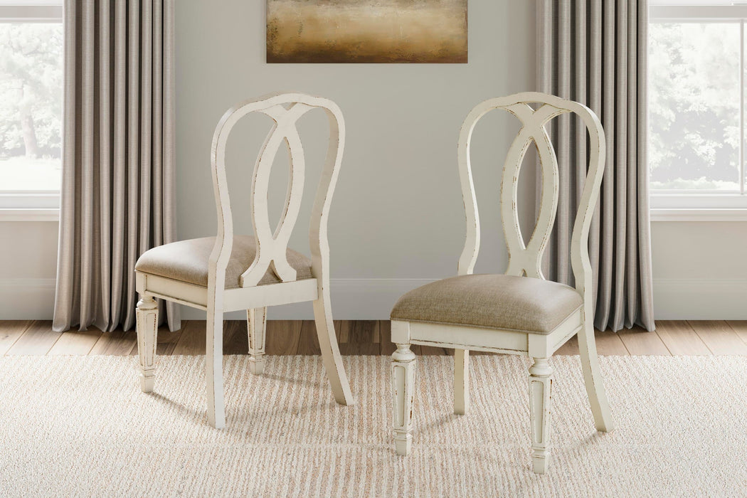 Ashley Express - Realyn Dining UPH Side Chair (2/CN) - DecorGalore4U