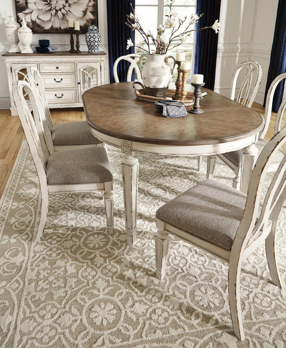 Ashley Express - Realyn Dining UPH Side Chair (2/CN) - DecorGalore4U