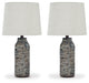 Ashley Express - Mahima Paper Table Lamp (2/CN) - DecorGalore4U