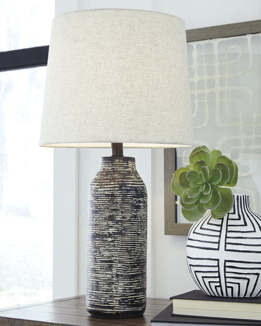 Ashley Express - Mahima Paper Table Lamp (2/CN) - DecorGalore4U