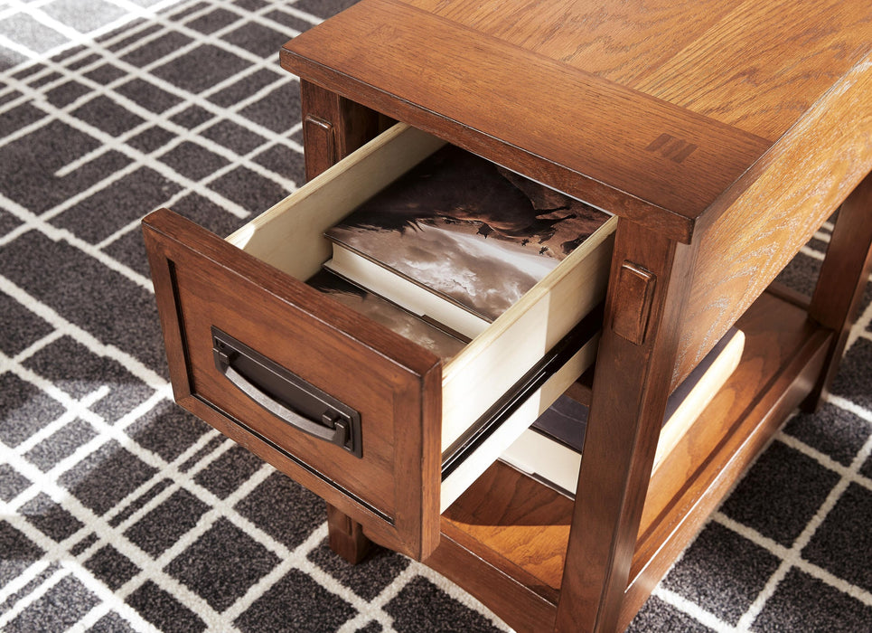 Ashley Express - Breegin Chair Side End Table - DecorGalore4U