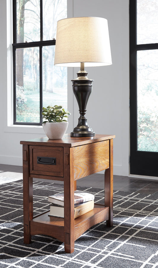 Ashley Express - Breegin Chair Side End Table - DecorGalore4U