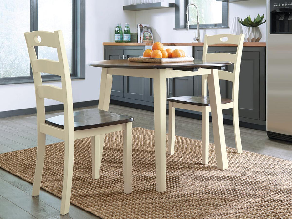 Ashley Express - Woodanville Round DRM Drop Leaf Table - DecorGalore4U