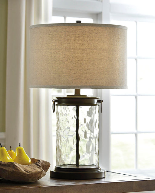 Ashley Express - Tailynn Glass Table Lamp (1/CN) - DecorGalore4U