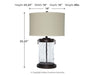 Ashley Express - Tailynn Glass Table Lamp (1/CN) - DecorGalore4U