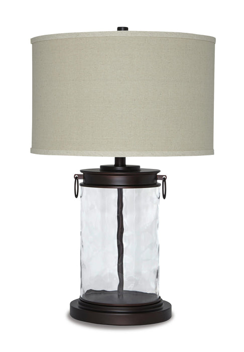 Ashley Express - Tailynn Glass Table Lamp (1/CN) - DecorGalore4U