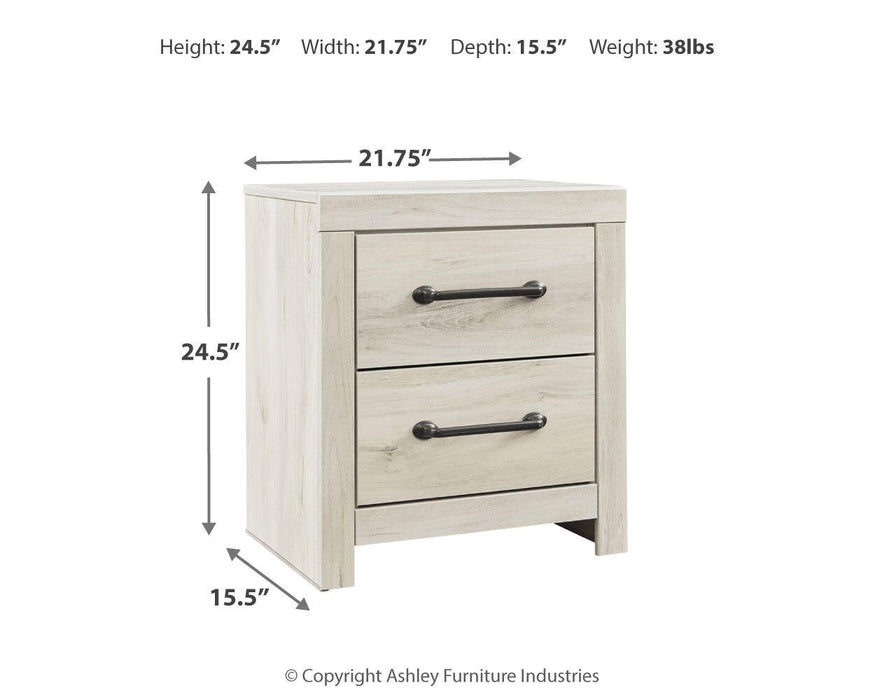 Ashley Express - Cambeck Two Drawer Night Stand - DecorGalore4U