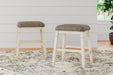 Ashley Express - Bolanburg Upholstered Stool (2/CN) - DecorGalore4U