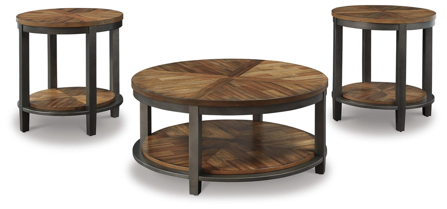 Ashley Express - Roybeck Occasional Table Set (3/CN) - DecorGalore4U