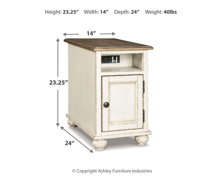 Ashley Express - Realyn Chair Side End Table - DecorGalore4U