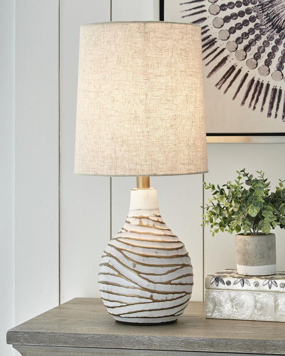 Ashley Express - Aleela Metal Table Lamp (1/CN) - DecorGalore4U