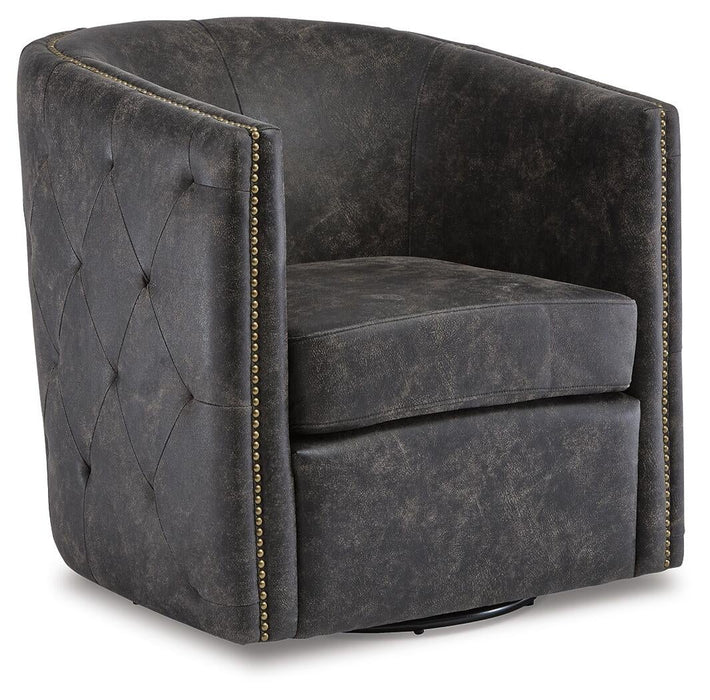 Ashley Express - Brentlow Swivel Accent Chair - DecorGalore4U