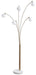 Ashley Express - Taliya Metal Arc Lamp (1/CN) - DecorGalore4U