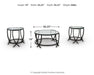 Ashley Express - Tarrin Occasional Table Set (3/CN) - DecorGalore4U