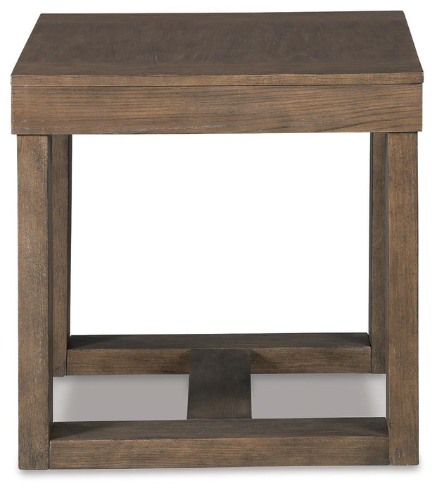 Ashley Express - Cariton Square End Table - DecorGalore4U