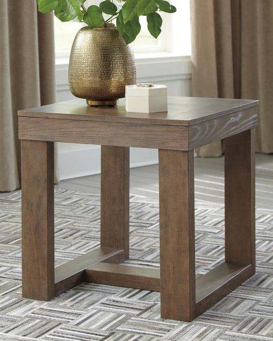 Ashley Express - Cariton Square End Table - DecorGalore4U
