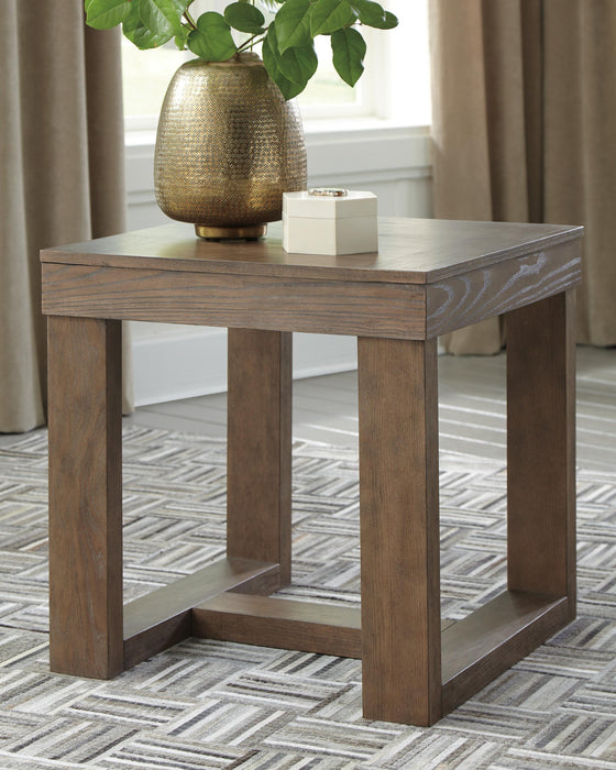 Ashley Express - Cariton Square End Table - DecorGalore4U