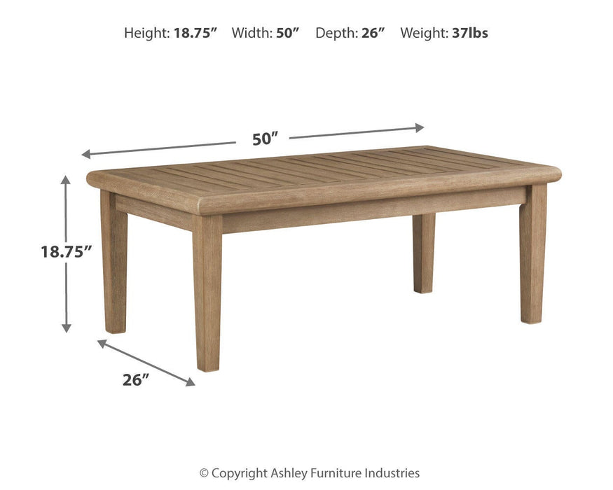 Ashley Express - Gerianne Rectangular Cocktail Table - DecorGalore4U