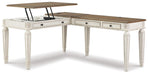 Ashley Express - Realyn 2-Piece Home Office Desk - DecorGalore4U