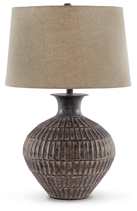 Ashley Express - Magan Metal Table Lamp (1/CN) - DecorGalore4U