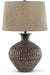 Ashley Express - Magan Metal Table Lamp (1/CN) - DecorGalore4U
