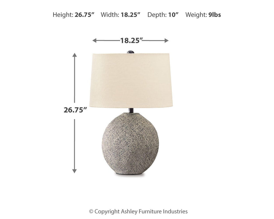 Ashley Express - Harif Paper Table Lamp (1/CN) - DecorGalore4U