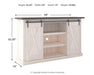 Ashley Express - Dorrinson Medium TV Stand - DecorGalore4U