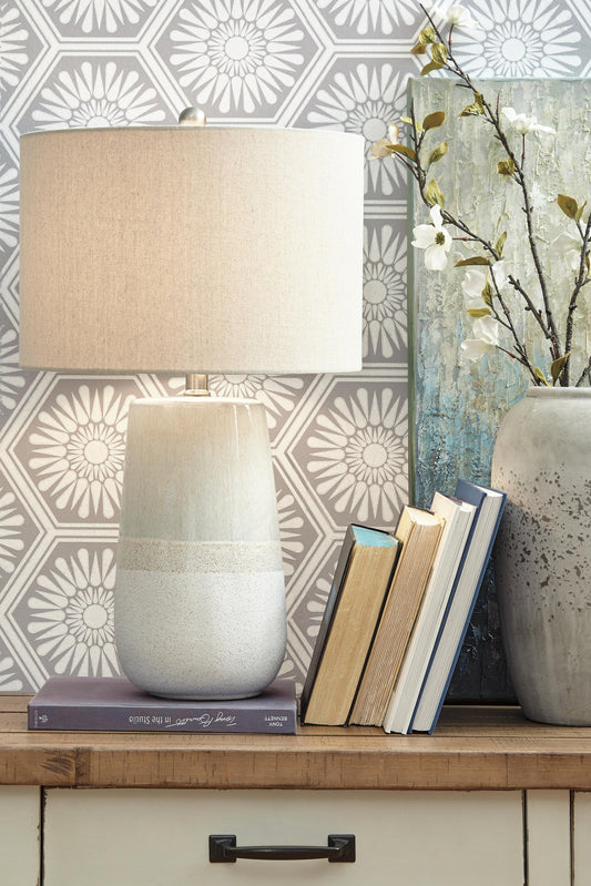 Ashley Express - Shavon Ceramic Table Lamp (1/CN) - DecorGalore4U