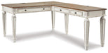 Ashley Express - Realyn 2-Piece Home Office Desk - DecorGalore4U