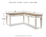 Ashley Express - Realyn 2-Piece Home Office Desk - DecorGalore4U