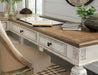 Ashley Express - Realyn 2-Piece Home Office Desk - DecorGalore4U